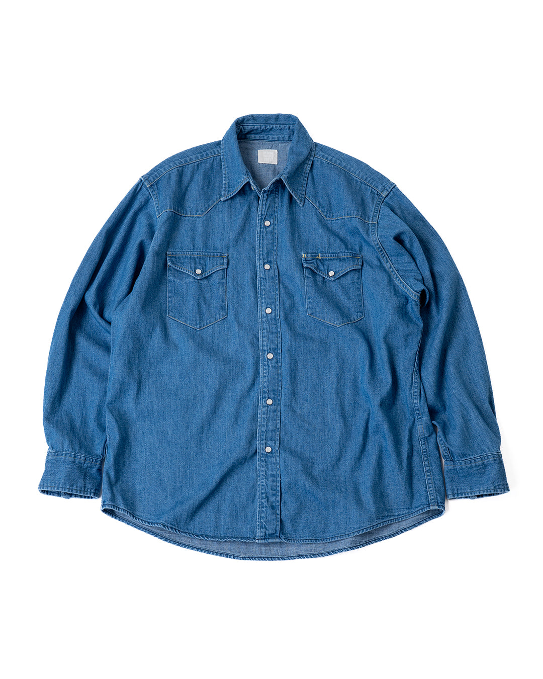 KANDA BIIKI STL0060 DENIM WESTERNSHIRT USED WASHED – KANDA BIIKI