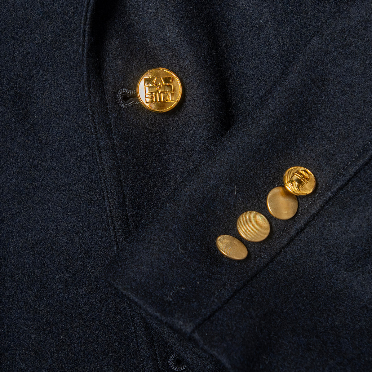 KANDA BIIKI JK2076 WOOL WORK BLAZERBRASS BUTTON – KANDA BIIKI